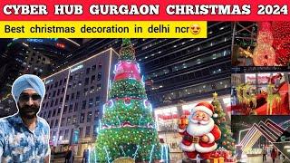 Cyber hub gurgaon christmas decoration 2024 - Dlf cyber hub gurgaon | Dlf cyber city gurgaon delhi