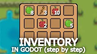 How to Create a INVENTORY in Godot 4 (step by step)