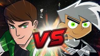 Ben 10 VS Danny Phantom FIGHT ANIMATION!