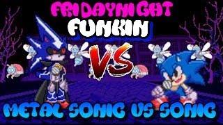 Sajid Plays Sonic The Hedgehog VS Metal Sonic in Friday Night Funkin week 6