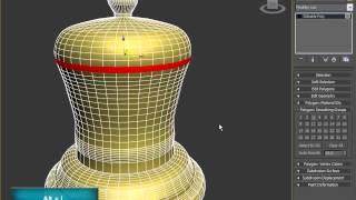 Model and Texture a Complete Chess Set in 3ds Max - Day 1b