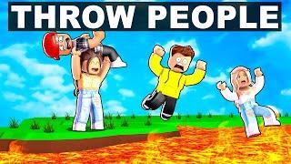 ROBLOX THROW PEOPLE SIMULATOR...