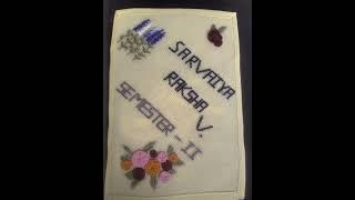 hend embroidery work/Casto stitch/spider webs twitch/satin stitch/carosstitch/lazy Daisy stitch