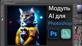 Photoshop. Как интегрировать нейросеть stable-diffusion в фотошоп: лучший способ