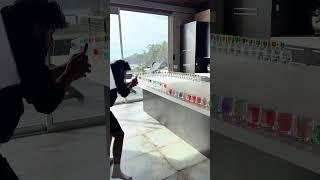 A Behind The Scenes Look Of My Viral Shot Cup Drop Trickshot!