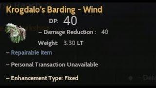 Crafting Krogdalo Gear Guide (Yellow Tier Horse Gear) Black Desert Online BDO