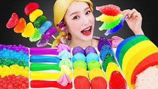 무지개 먹방 모아보기 Rainbow Food Mukbang JiniYum 지니얌 먹방