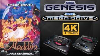 Disney's Aladdin | Ultra HD 4K/60fps | GENESIS/MEGA DRIVE | Full Gameplay Walkthrough No Commentary