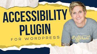 Free Accessibility Plugin for WordPress