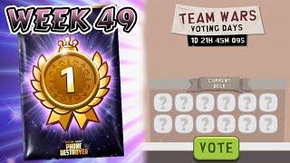 Team Wars (TVT) Pack + Votes (Week 49 2024) | South Park Phone Destroyer