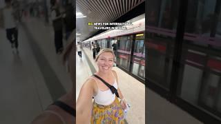 Use Overseas cards on Beijing subway lines #china #beijing