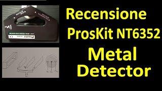 0401: Recensione cercametalli Proskit NT6352 e principio metal detector bilanciato