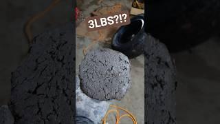Mud Pies in Clients Rims! 3lbs! Causes Driving Problems #automobile #subaru #mud #dirt #cartrouble