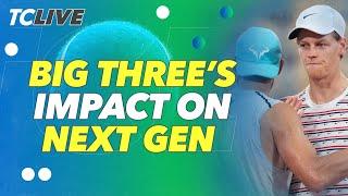 The Big 3's Legacy & How it Benefits Sinner and Alcaraz | Tennis Channel Live