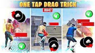 Free fire Headshot setting in tamil || One tap drag trick  || Best Headshot Drag | One tap Setting