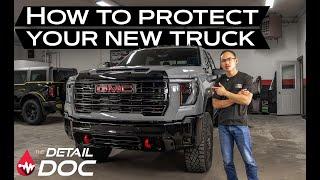 Best Way to Protect Your New Truck - PPF & Coating The Detail Doc
