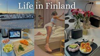 Days in my life in Finland | Living alone diaries | Grocery shopping,cooking | life of an introvert