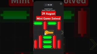 #29August Today Daily Mini Game | Hamster Kombat Daily Combo Card | hamster Cipher Code 29 August