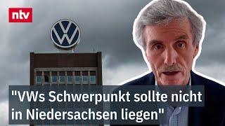 Experte sieht Standortproblem: "VWs Schwerpunkt sollte nicht in Niedersachsen liegen" | ntv