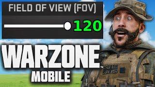 WARZONE MOBILE JUST ADDED 120 FOV  (NEW UPDATE)