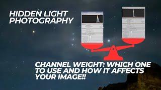 Astrophotography Color Balance Showdown: Most Prominent vs. Least Prominent Channel 