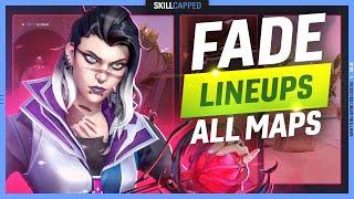 The BEST Fade Lineups for ALL MAPS! (Including Pearl!) - Valorant Guide