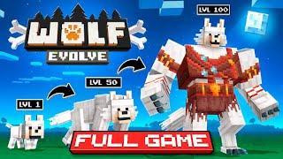 Minecraft x Wolf Evolve - Full Gameplay Playthrough (Full Game)