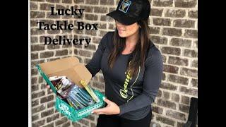 Lucky Tackle Box Delivered by Drone