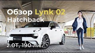 Lynk&Co 02 Hatchback: обзор автомобиля (девушка)