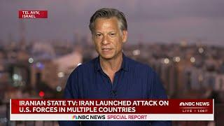 Iran launched an attack on US forces in multiple countries | NBC Special Report