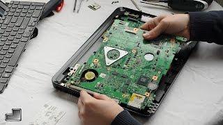 Dell Inspiron N5110 Disassembly video, upgrade RAM & SSD, take a part, how to open