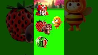 Come on, help find the apple house #cartoon​ #shortfeed​ #english​ #animation​