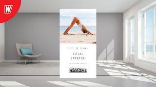 TOTAL STRETCH с Екатериной Ковпак | 12 июля 2024 | Онлайн-тренировки World Class