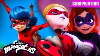 MIRACULOUS |  Compilation 1  FULL EPISODES ▶️ [Stormy Weather - Lady Wifi - Princess Fragrance]