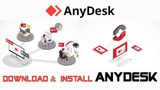 How To Download & Install AnyDesk Software- AnyDesk Tutorial