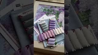 RIOLIS cross stitch kit review. 1533 Lilacs after Rain