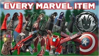 Ranking EVERY *MARVEL* ITEM In FORTNITE HISTORY From WORST To BEST