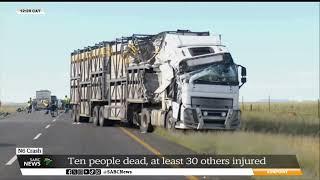 N6 Crash | 10 people dead and 30 injured: Ishmael Modiba reports