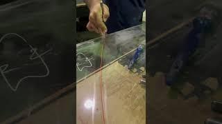 How to make 12MM glass cutting #trending #youtubeshorts #youtubeshort #vairalshort