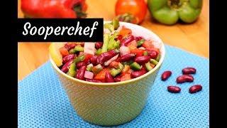 Healthy Beans Salad Recipe | How to make Red Beans Salad by SooperChef