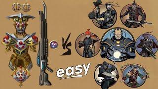 Shadow Fight 2 || Plasma Rifle TITAN Bodyguards 「iOS/Android Gameplay」