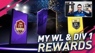 MY FUTCHAMPIONS & DIVISION 1 RIVALS REWARDS - FIFA 19 PACK OPENING !!