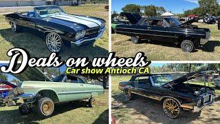 Some of BADDEST cars you ever seen! .. Deals on wheels car show Antioch ca !!!