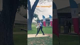 Eagle McMahon slow-mo drive #form #discgolf #backhand