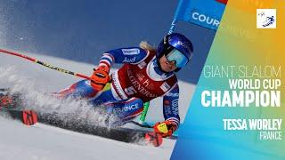 Tessa WORLEY | Women's Giant Slalom World Cup CHAMPION | FIS Alpine