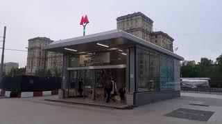 Московское метро переход между МЦК Балтийская и метро Войковская