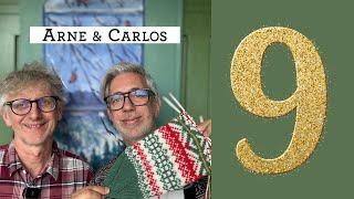 Episode 9 -  Christmas Stocking Knit-Along 2024 with ARNE & CARLOS!  | Easy Daily Tutorial 