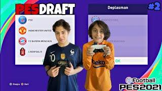 ABİMLE PES 2021 KAPIŞMASI !! (PES DRAFT) #2