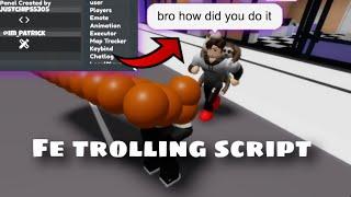 [ FE ] Universal Trolling Script (Rochips panel) | Roblox Exploiting