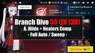 Counter:Side - Branch Dive 50 (LV 130) with A. Hilde (Sweep/Auto)